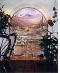 DINING ROOM  Desert Mural 