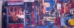 RESTAURANT  Mural on Canvas